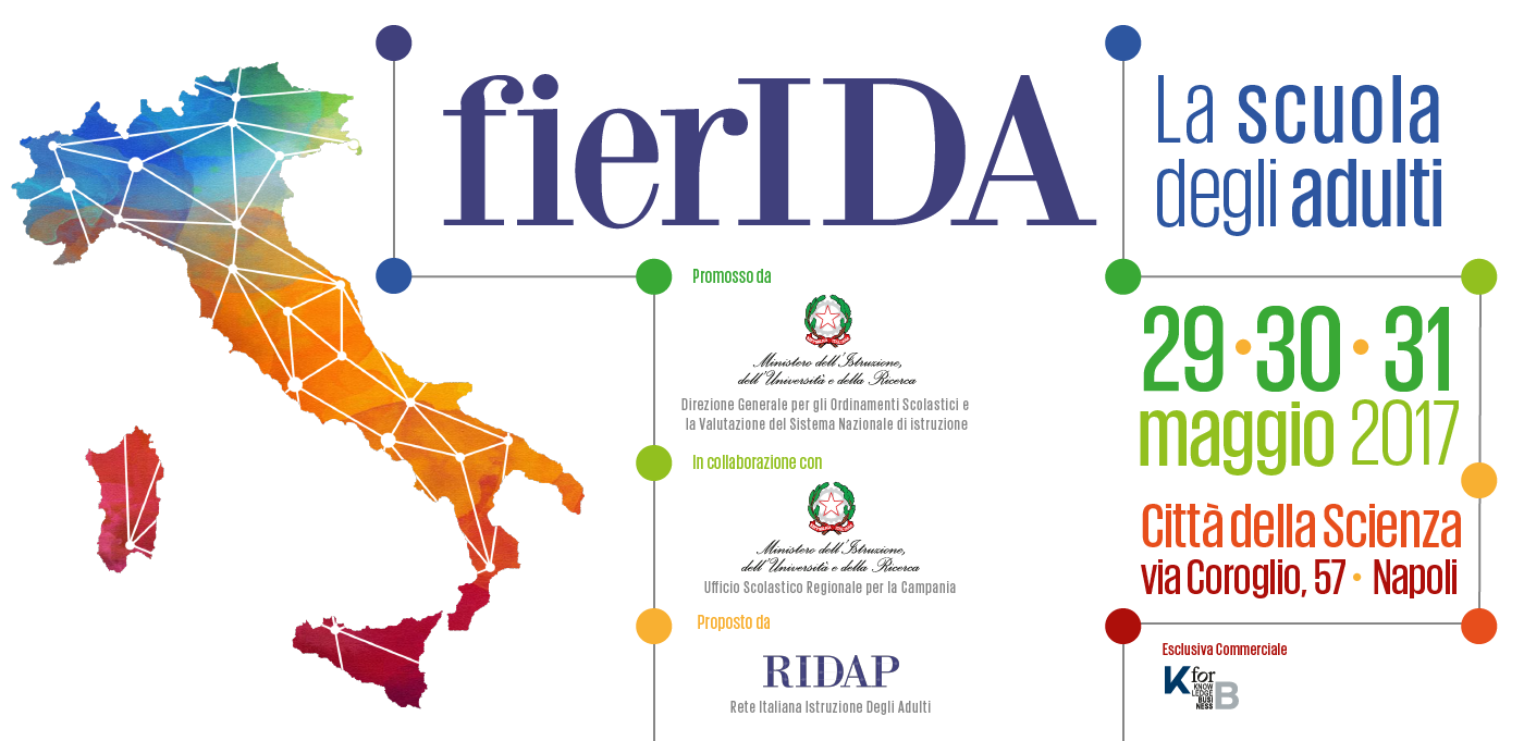 FIERIDA – Napoli, Città della Scienza – 29-30-31 maggio 2017